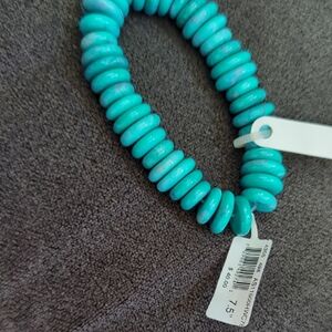 Turquoise Coil Bracelet